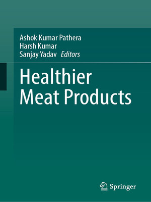 cover image of Healthier Meat Products